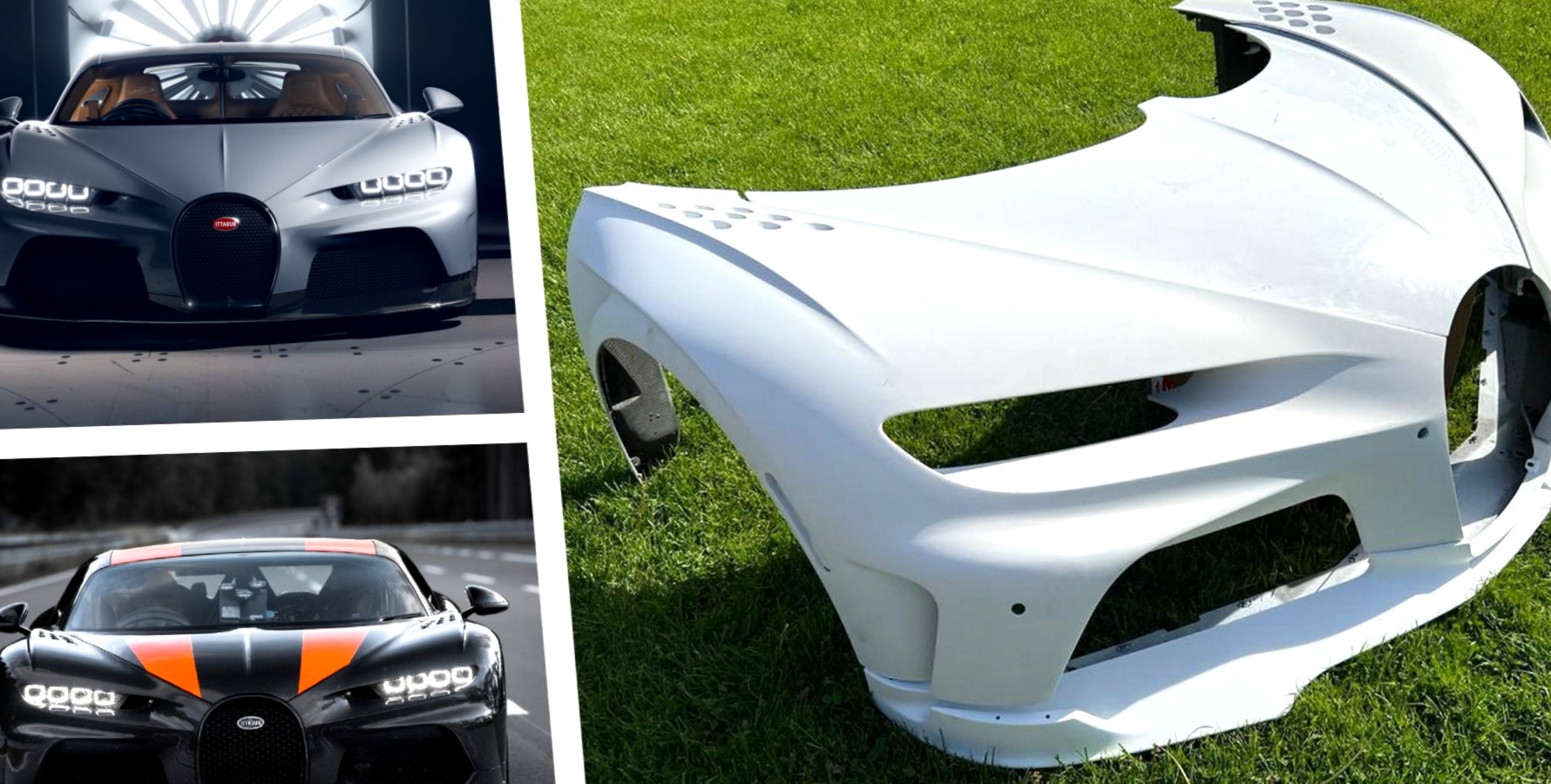 Bugatti Plastic Bodywork SMP with Fittings 