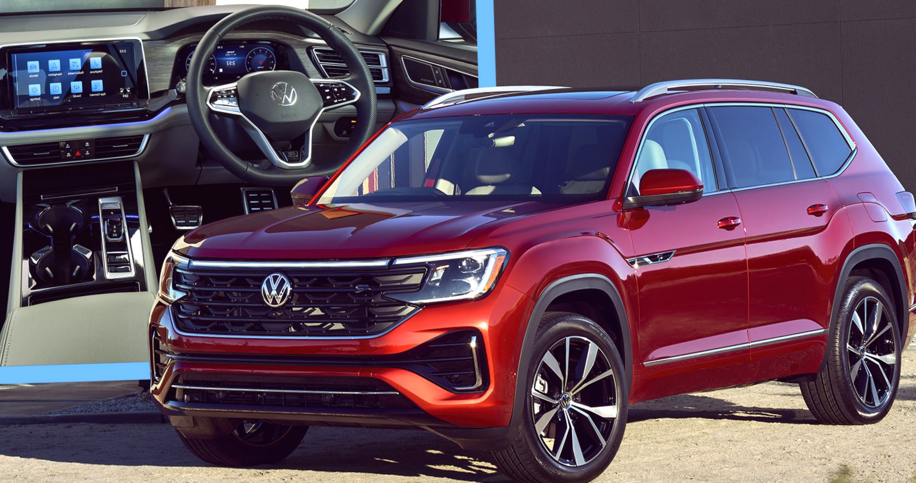 2024 VW Atlas Family Gains Fresh Looks And More Premium Interior But