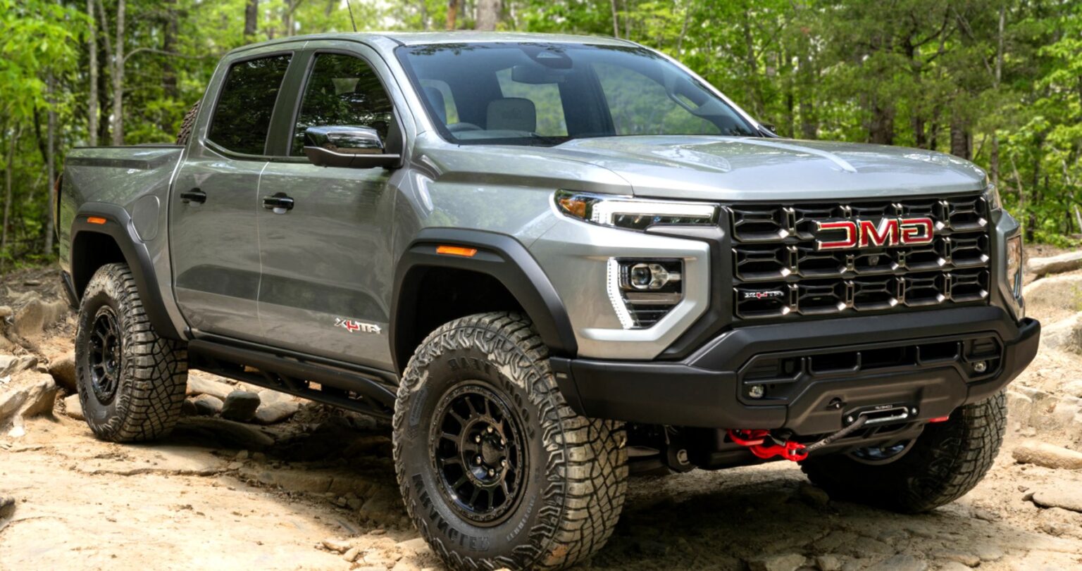 2024 GMC Canyon AT4X AEV Edition Debuts With Over A Foot Of Ground